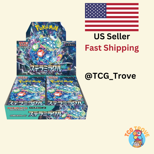 Sealed Japanese Pokemon Stella Miracle Booster Box - SV7 (US Seller)